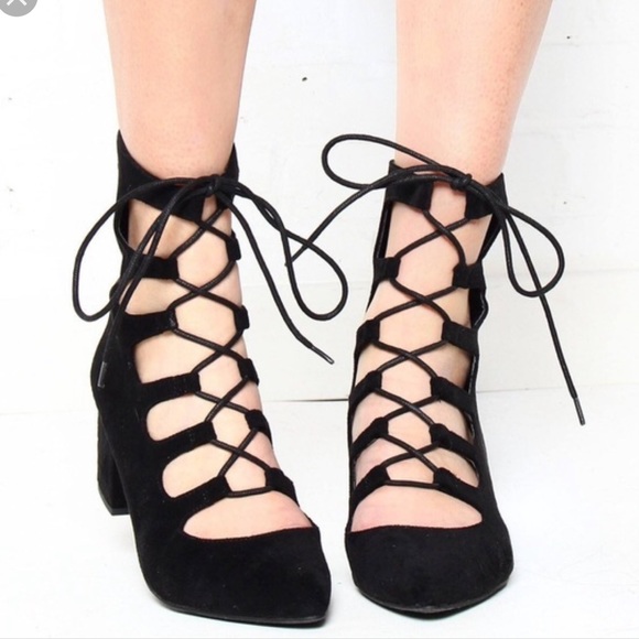 Matisse Sonia Lace Up Heel - Picture 1 of 7